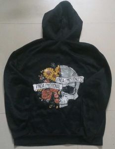Black Hooded Sweatshirt