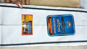 mens Dhoti  kurta (unstitched)with gamcha Set