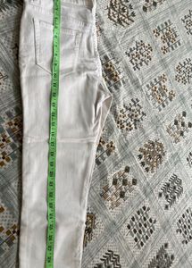 Stylish White Women's Jeans