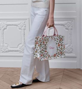 Dior Floral Tote Bag