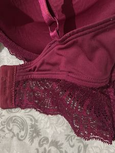 Enamor Lace Trimmed Bra