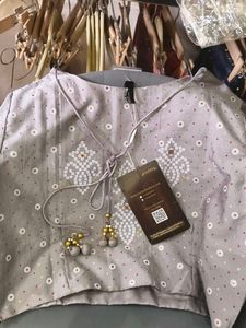 Elegant Grey Bandhani Print Lehenga