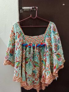 Bohemian Print Tassel Kurta