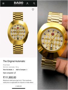 RADO PREMIUM QUALITY MENS AUTOMATIC MOVEMENT WATCH