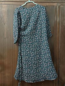 Green Floral Dress