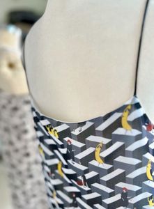Trendy Print Sleeveless Dress
