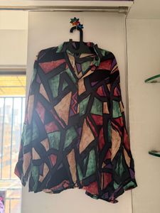 Abstract Print Shirt