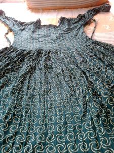 Beautiful Green Ethnic Gown