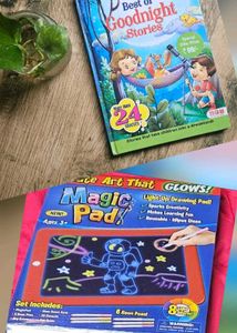 combo offer: story book & ink pad
