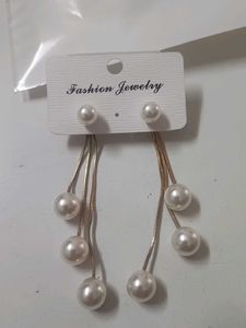 Pearl Dangle Earrings
