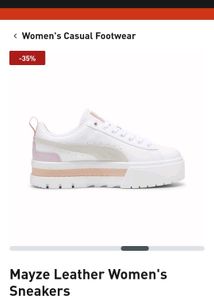 Puma Women's White Sneakers