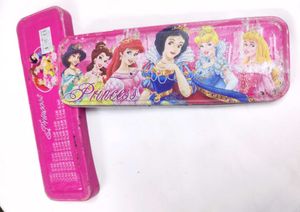 Princess metal Pencil Box
