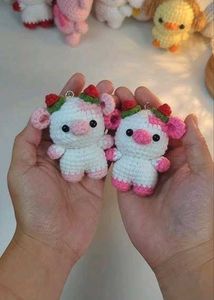 Cute Animal Keychains 💕 one peace