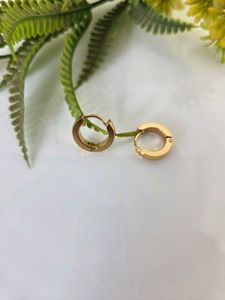 Gold Hoop Earrings