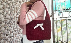 Crochet shoulder Bag