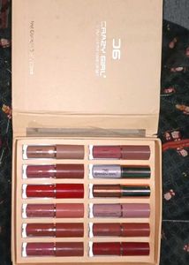 12 pcs matte liquid lipstick set