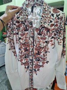 New  trending Floral Print Shirt Women