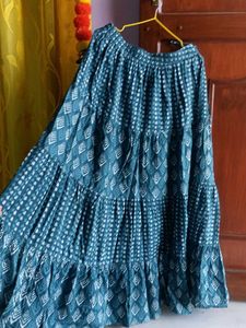 Long cotton skirt