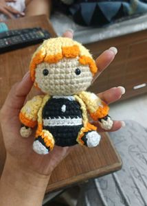 Zenitsu Agatsuma Crochet Plushie