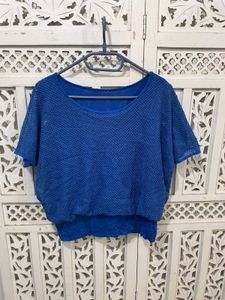 💝Stylish Blue Knit Top G