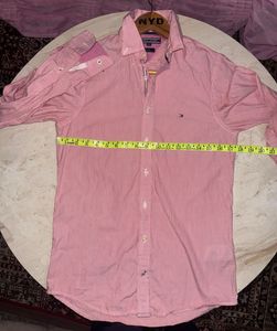 Tommy Hilfiger Pink Striped Shirt