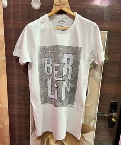 Men's White 'Berlin' Graphic T-Shirt