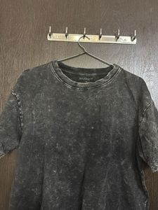 Trendy Washed Grey T-Shirt