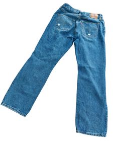 Distressed Denim Jeans