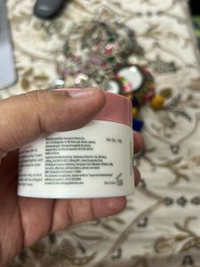 Pink Round Container Cream