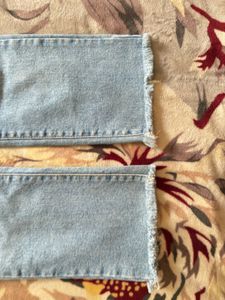 Light Wash Straight Leg Jeans