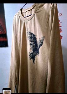 🔥 Trendy Eagle Print Long-Sleeve T-Shirt | Unisex