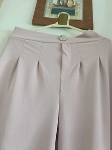 Wide Leg Pink Pants