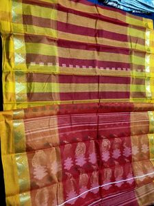 Bengali Jamdani Cotton Saree