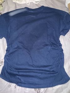 Shein Blue Graphic T-Shirt