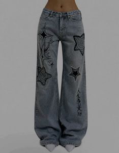 Y2K Star Grunge Baggy Jeans