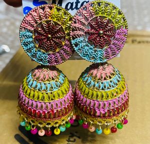 #jhumka earing