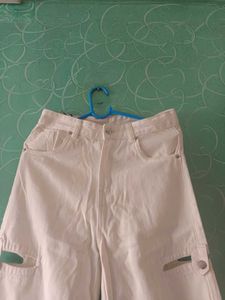 Off White Cargo Pant