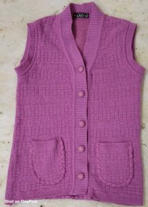 Stylish Sleeveless Knit Vest