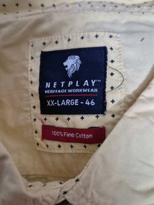 NEW PLUS SIZE Light Yellow Casual Shirt