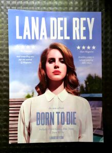 Lana Del Rey Born to Die Album Poster