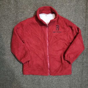 Cozy Red Fleece Jacket