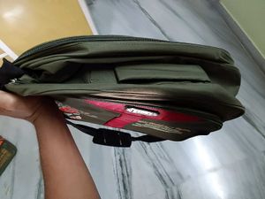 Green &amp; Red Backpack