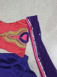 embroidery gown set