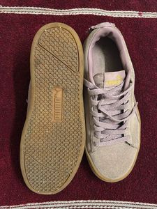 Puma Women's Pink/Lilac Frill Sneakers
