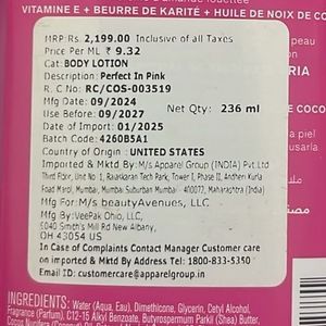 Bath &amp; Body Works 'Perfect In Pink' Lotion