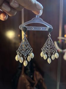 Elegant Pearl Drop Earrings