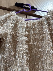 Fuzzy Knit Top