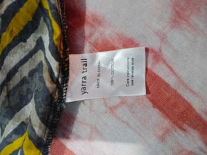 Stylish Chevron Print Button-Up Top