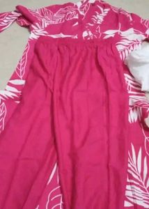 rayon printed kurta set