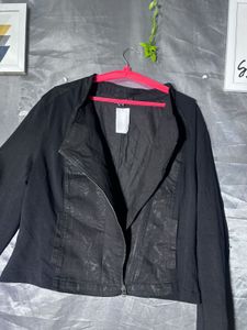 Stylish Black Moto Jacket